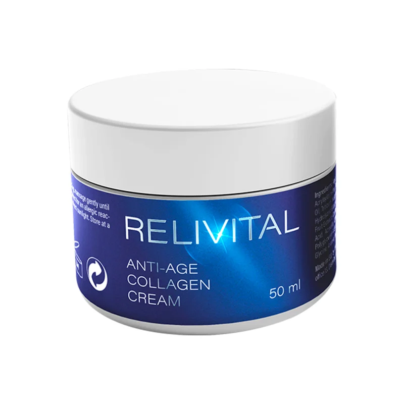 Relivital — Verpackung der Anti-Age-Gesichtscreme, 50 ml